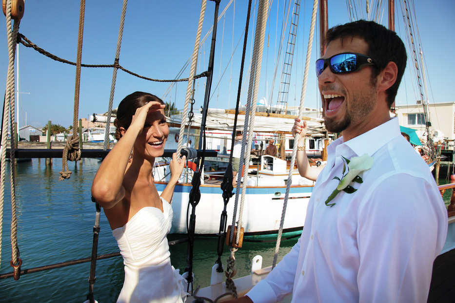 sail boat wedding, wedding on the sail boat, key west wedding, key west wedding photography, key west wedding photographers