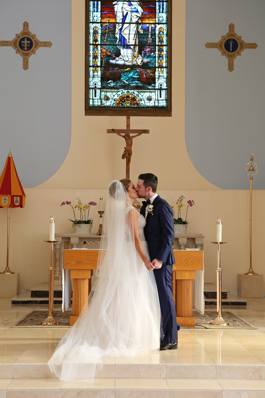 PicturSt. Mary's Church in Key West, Bride and Groom photo, Destination wedding in key West, Key West wedding photographer