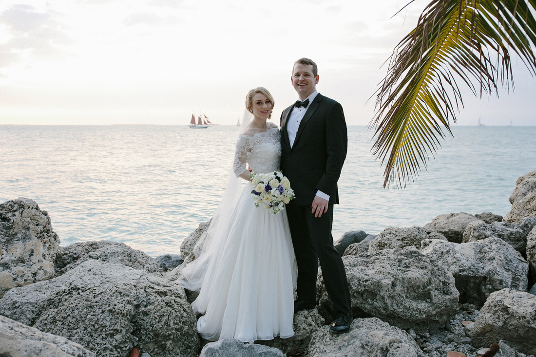 Fort Zachary beach wedding picture, Key West wedding photography, Key West Wedding Photographer