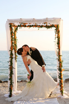 Casa Marina Wedding venue, Key West wedding photography, wedding photos, destination wedding photos, ceremony picture