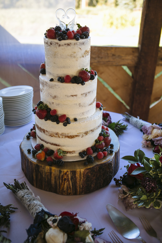 Aspen wedding picture, country wedding, destination wedding, wedding cake