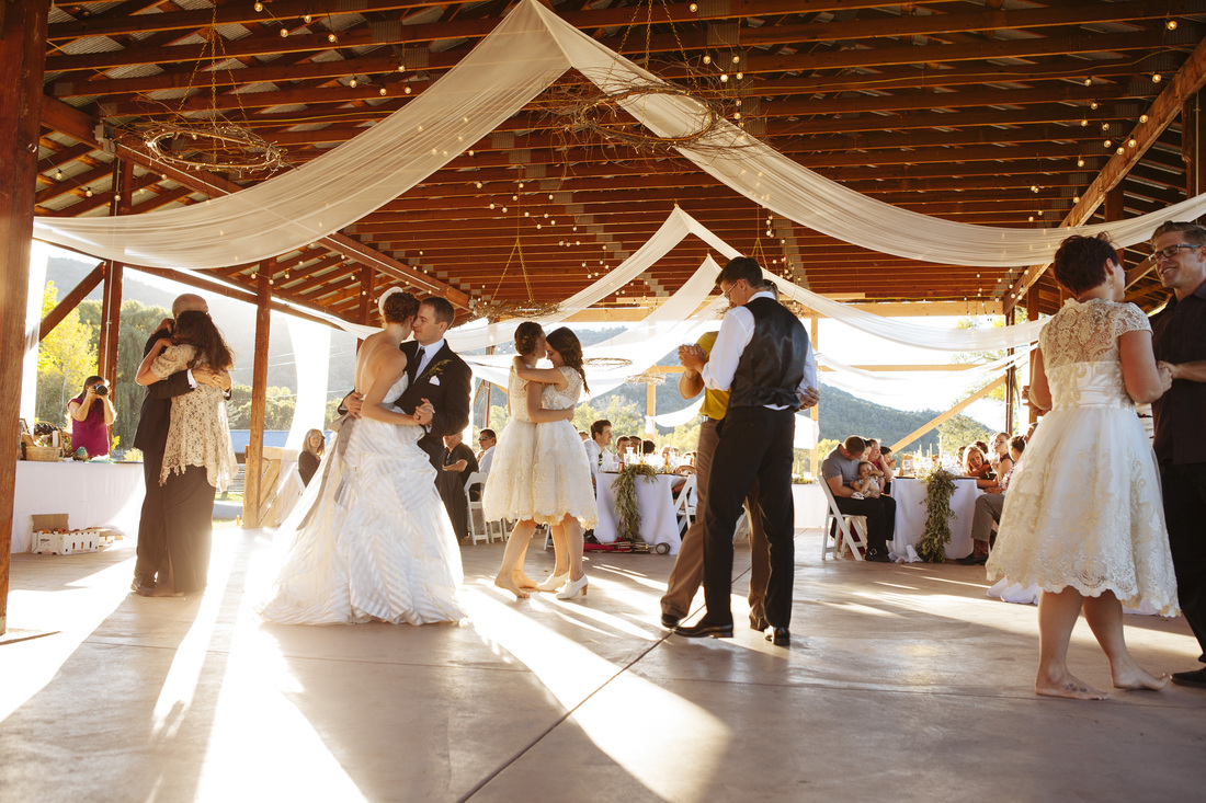 country wedding, colorado wedding, reception location in aspen,