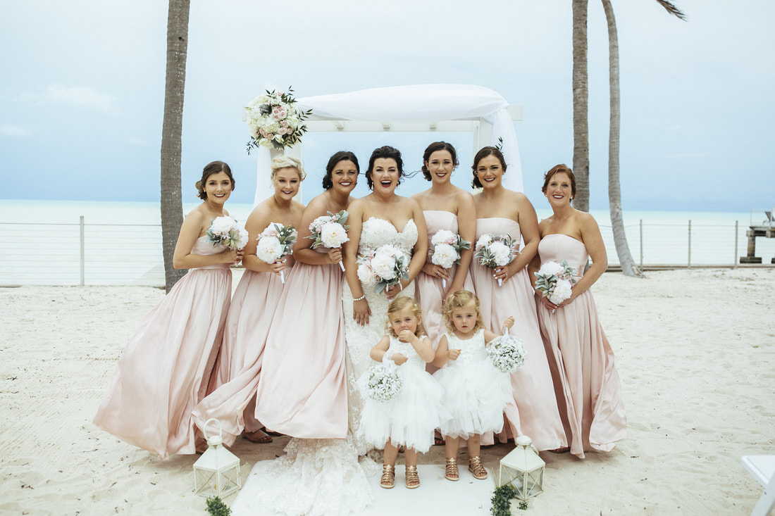 Southernmost Beach Resort Wedding, Beach wedding, Key West wedding, Key West wedding photography, Key West wedding Photographer, Bridesmaids