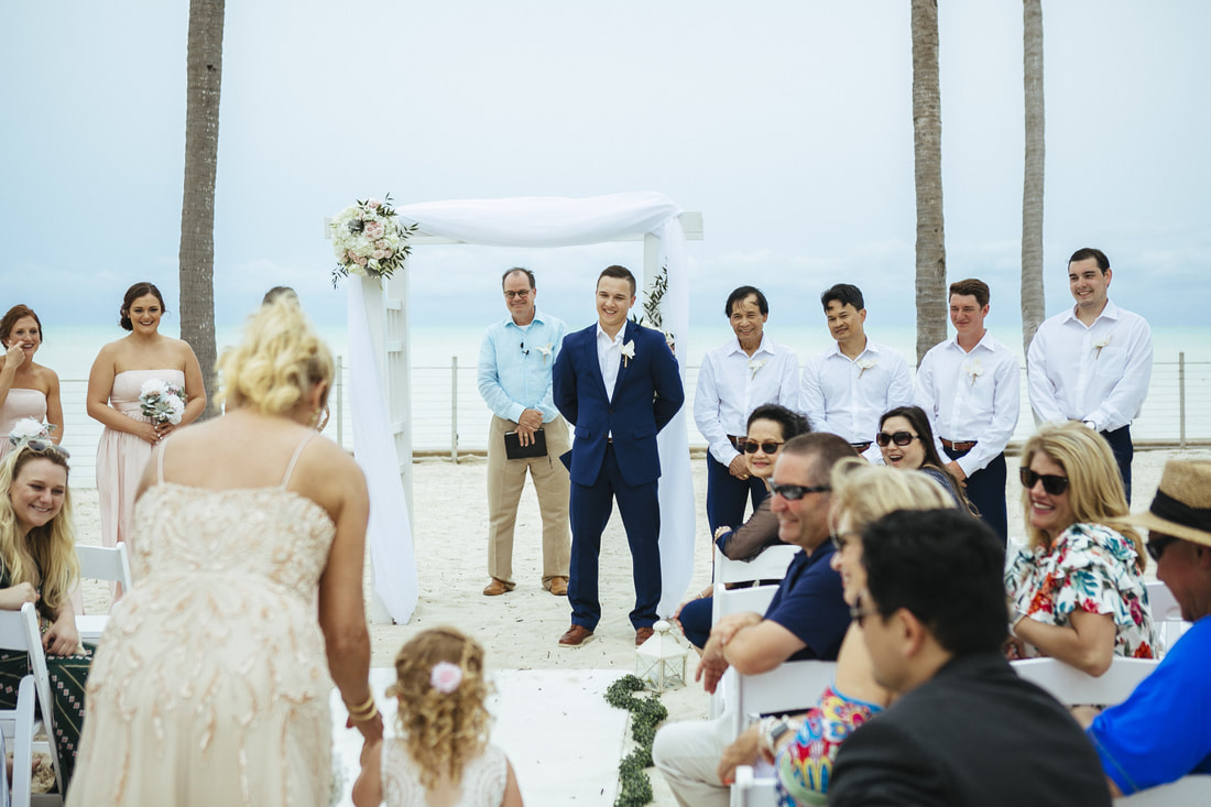 Southernmost Beach Resort Wedding, Beach wedding, Key West wedding, Key West wedding photography, Key West wedding Photographer, Beach ceremony