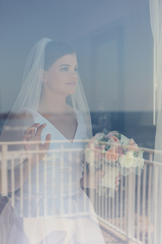 Picture of the bride , Pier House resort in Key West, wedding venue in Key West, Key West photographers