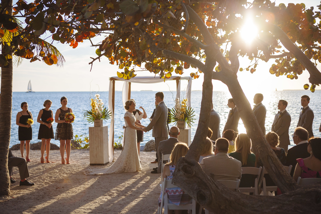 Fort Zachary Taylor Beach ceremony, Fort Zachary Taylor Key West, Beach Ceremony Picture, Key West wedding Photography, 