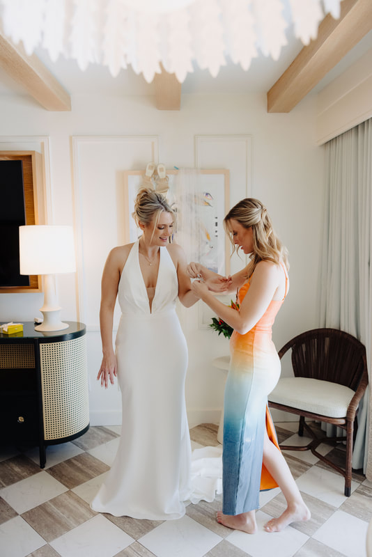 Bridal details at Casa Marina Key West  Picture