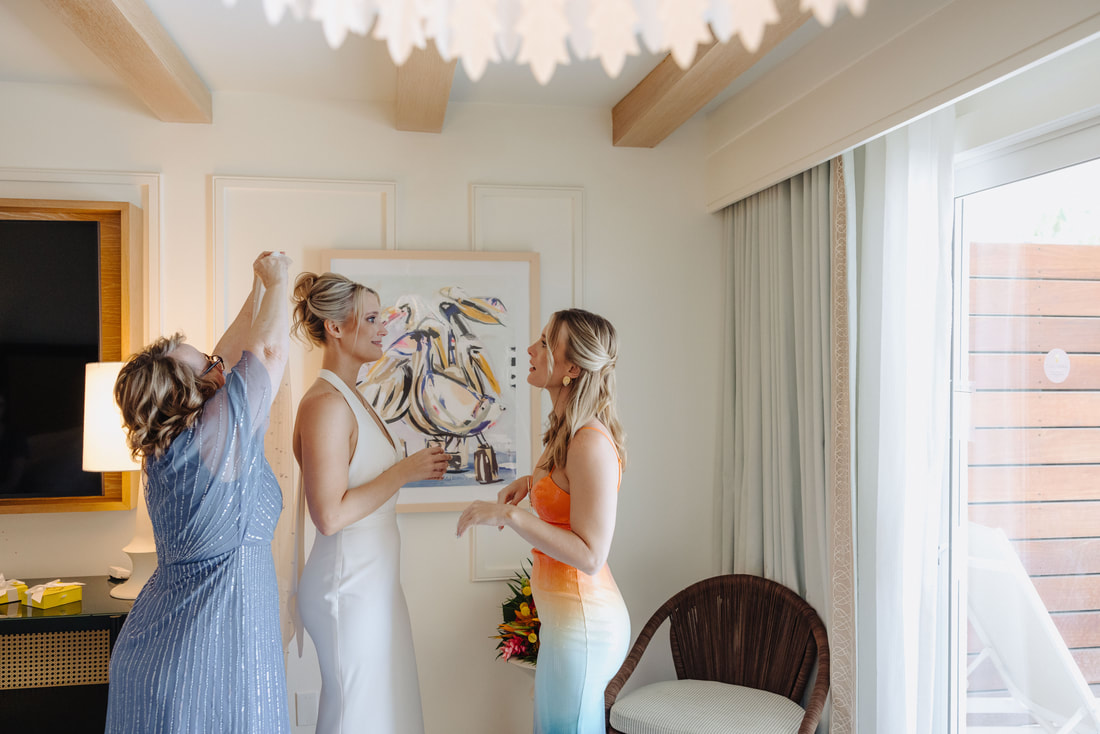 Bridal details at Casa Marina Key West Picture