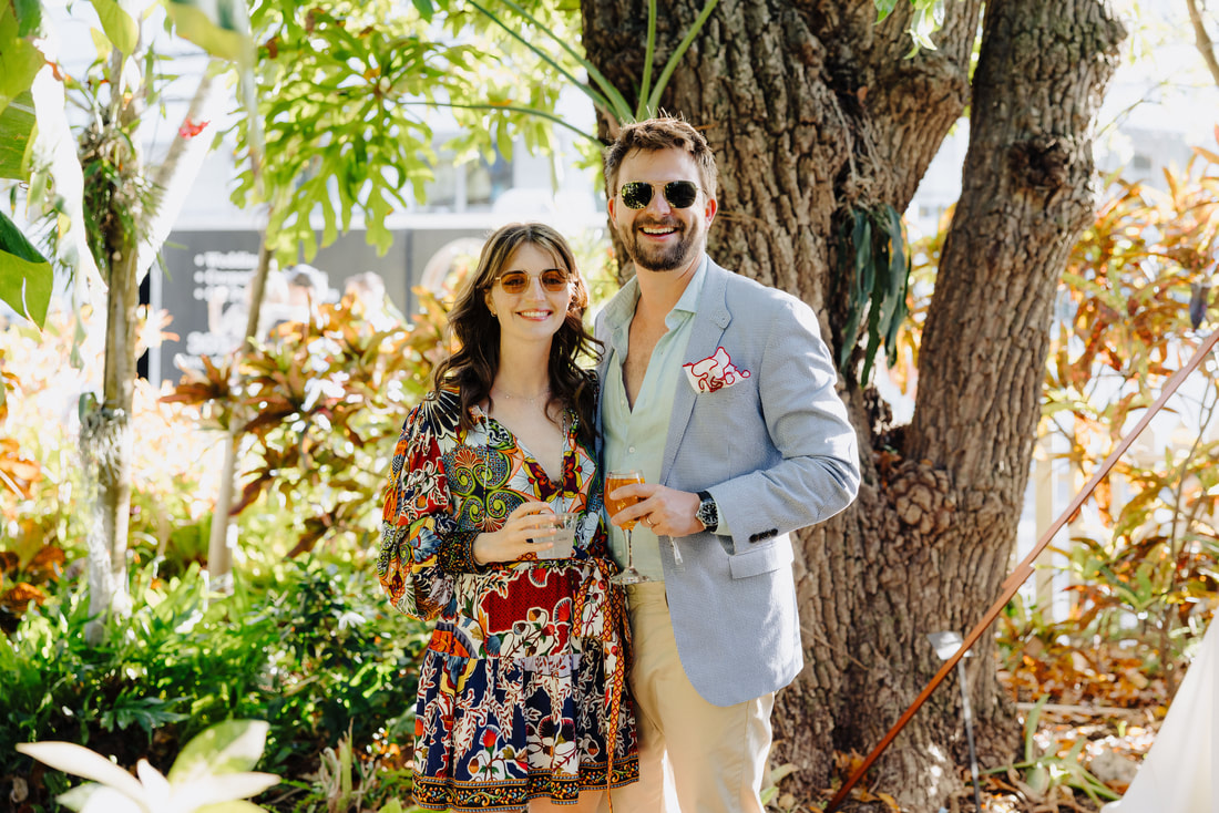 Key West wedding photographer captures ceremony under palm trees at historic venuePicture