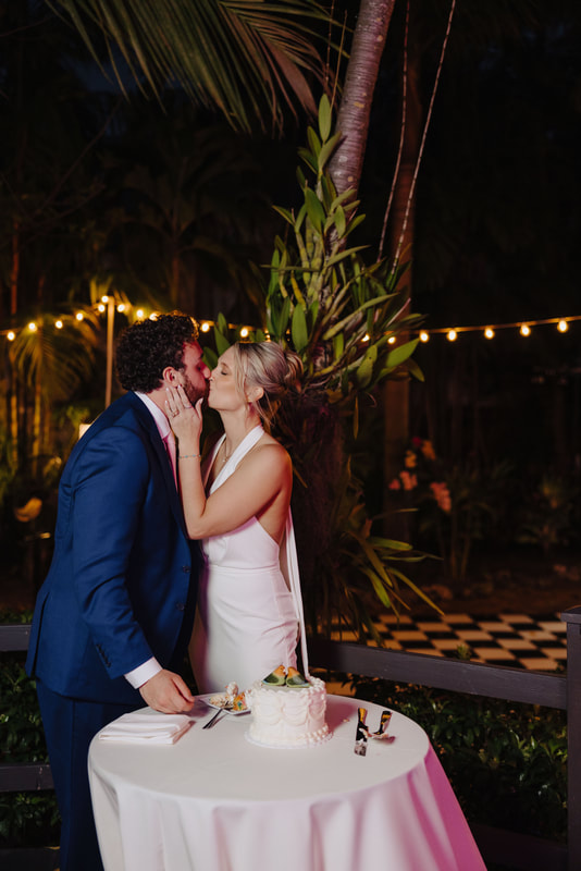 Editorial-style wedding photo by Opal Key captured by fine art Key West photographer Picture