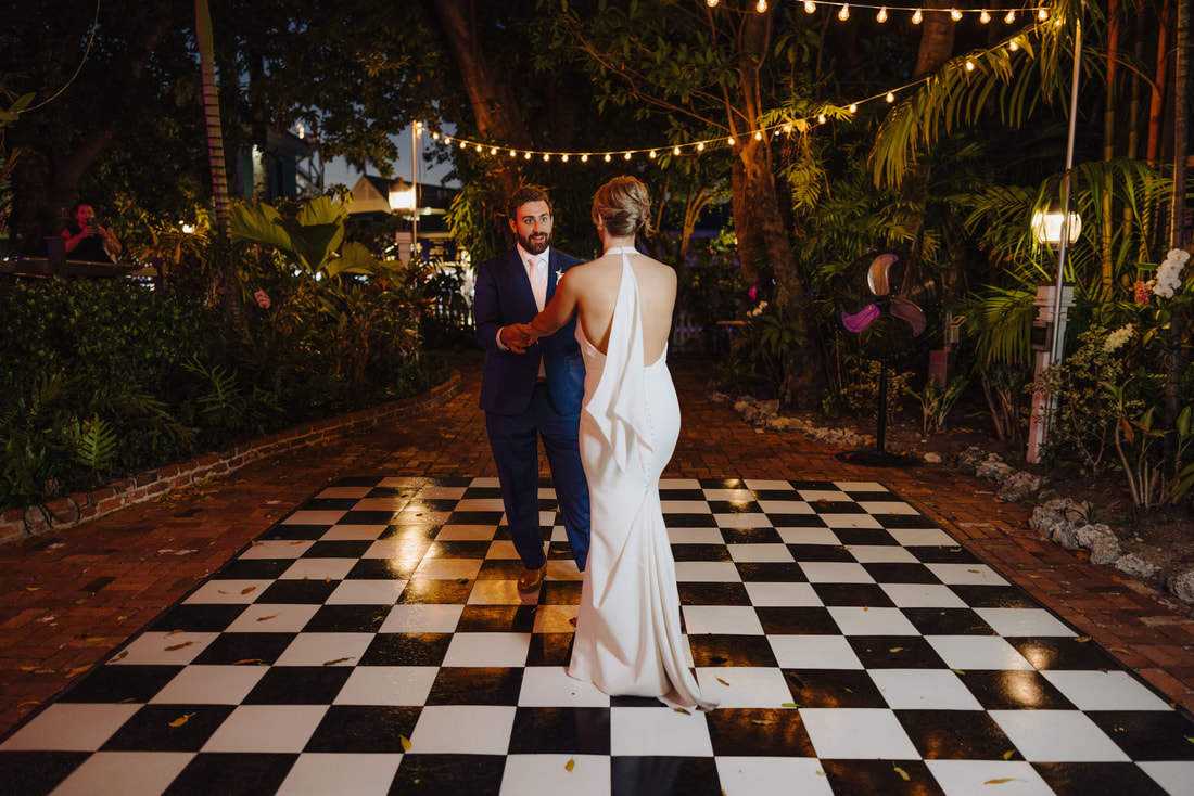 Editorial-style wedding photo by Opal Key captured by fine art Key West photographerPicture