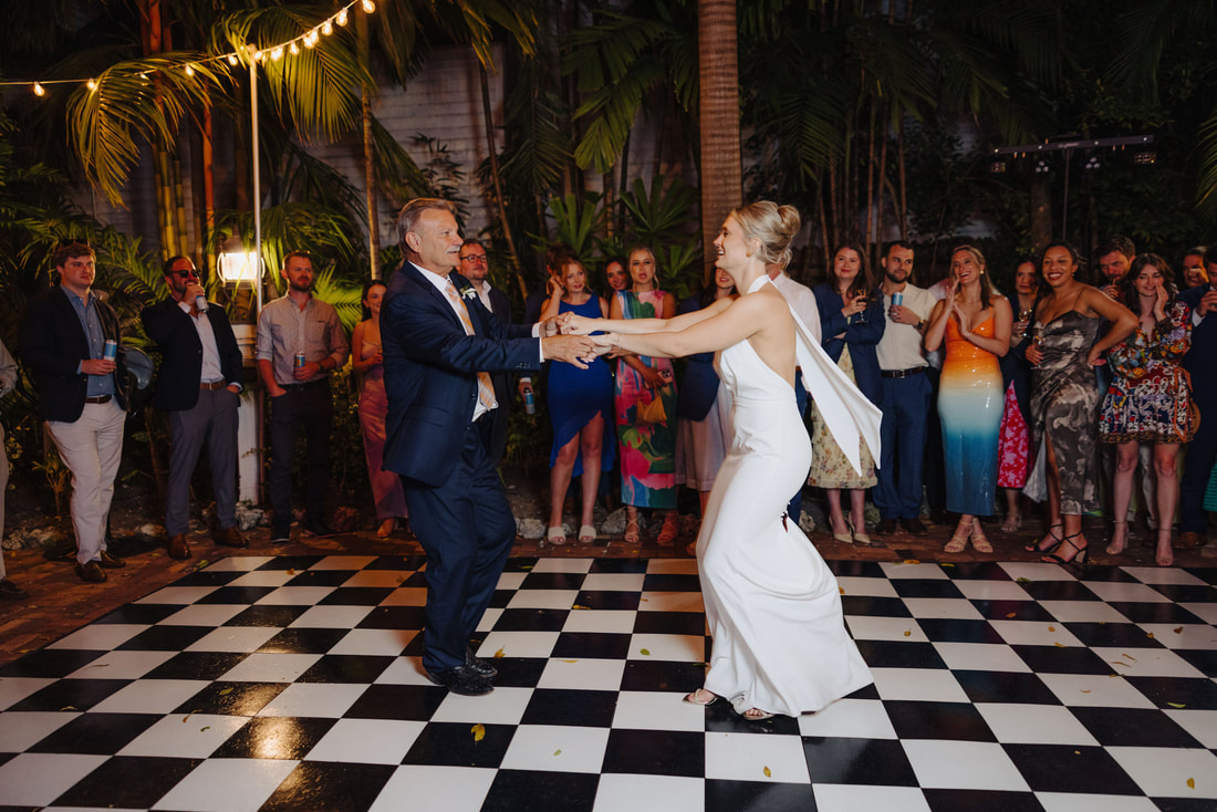 Key West photographer captures joyful first dance during intimate outdoor reception Picture