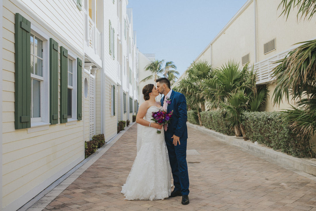Key West wedding, Southernmost Hotel wedding, Key West wedding photographer, Key West wedding photography, Bride and Groom, beach wedding, wedding dress