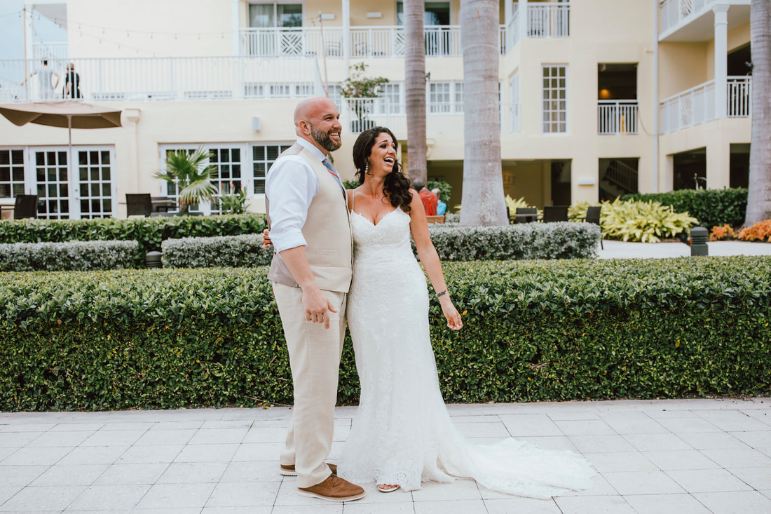 Weddings By Romi, Key West wedding Photographer, First Look, The Reach Resort