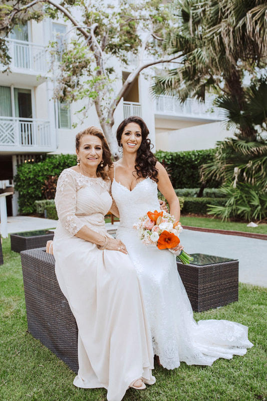 Weddings By Romi, Key West wedding Photographer, Bride and mom