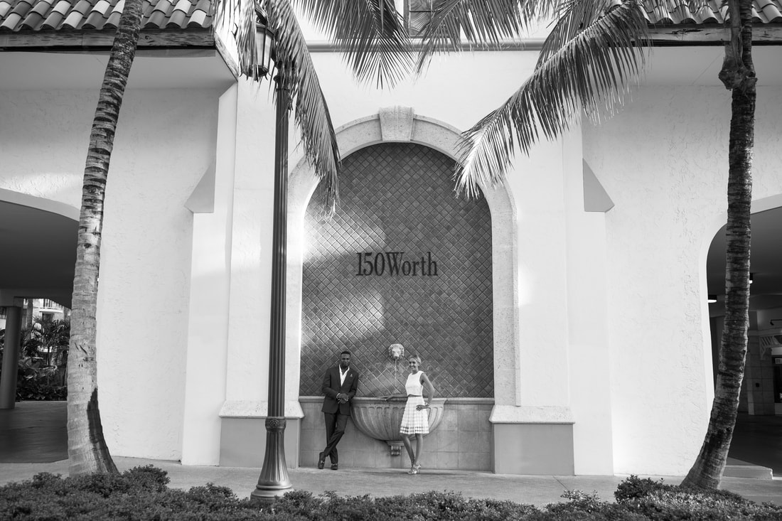 Worth Avenue, West Palm beach engagement, West Palm beach wedding photographer, West Palm beach wedding photography, Weddings By Romi, Engagement photos, Celebrity engagement photo shoot, Wedding Ring,  