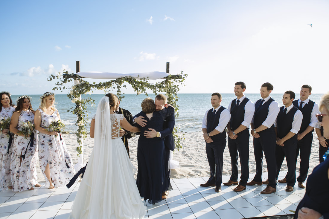 ceremony pictures, key west beach wedding, casa marina wedding photos, casa marina resort, weddings by romi, key west wedding photographer, key west wedding photography