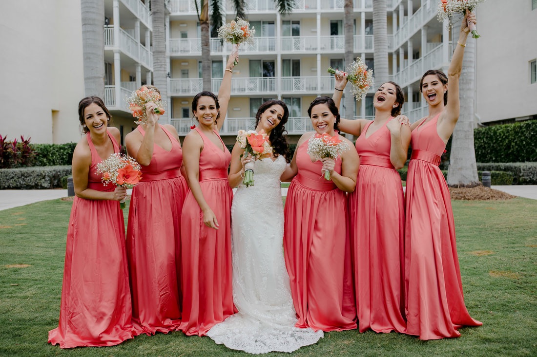 Weddings By Romi, Key West wedding Photographer, Bridesmaids