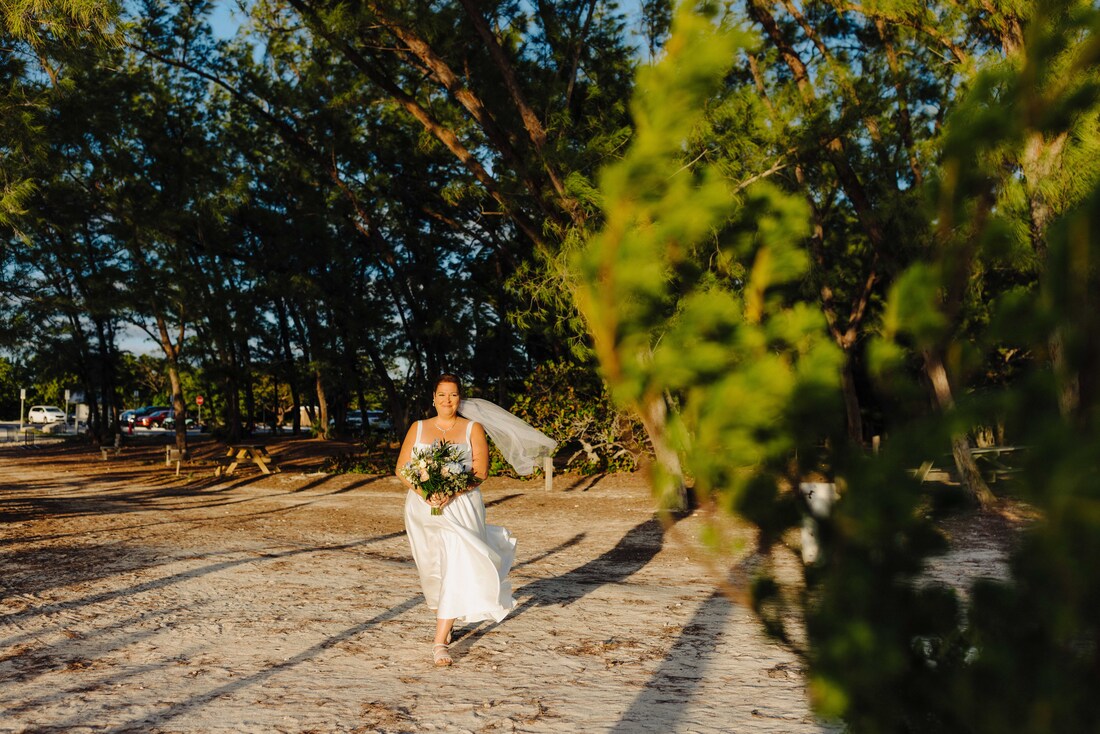 Fort Zachary wedding ceremony picture