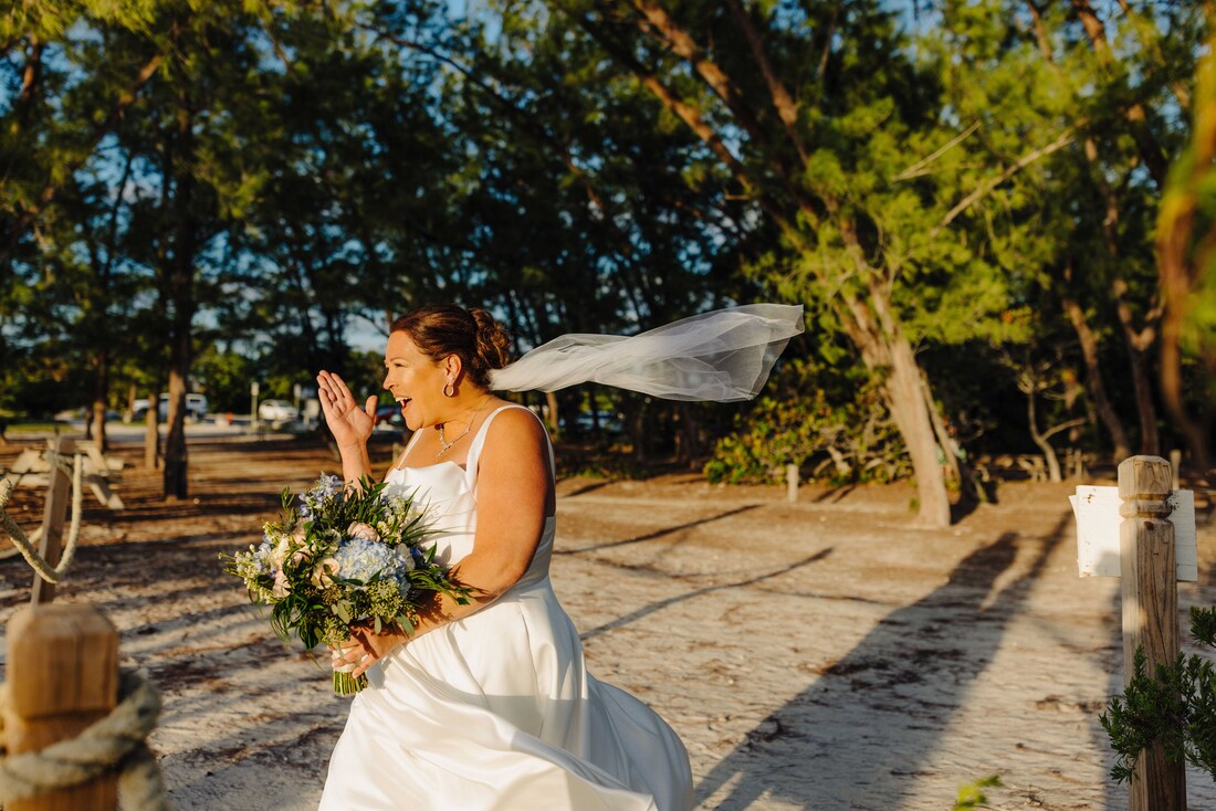 Fort Zachary wedding ceremony picture