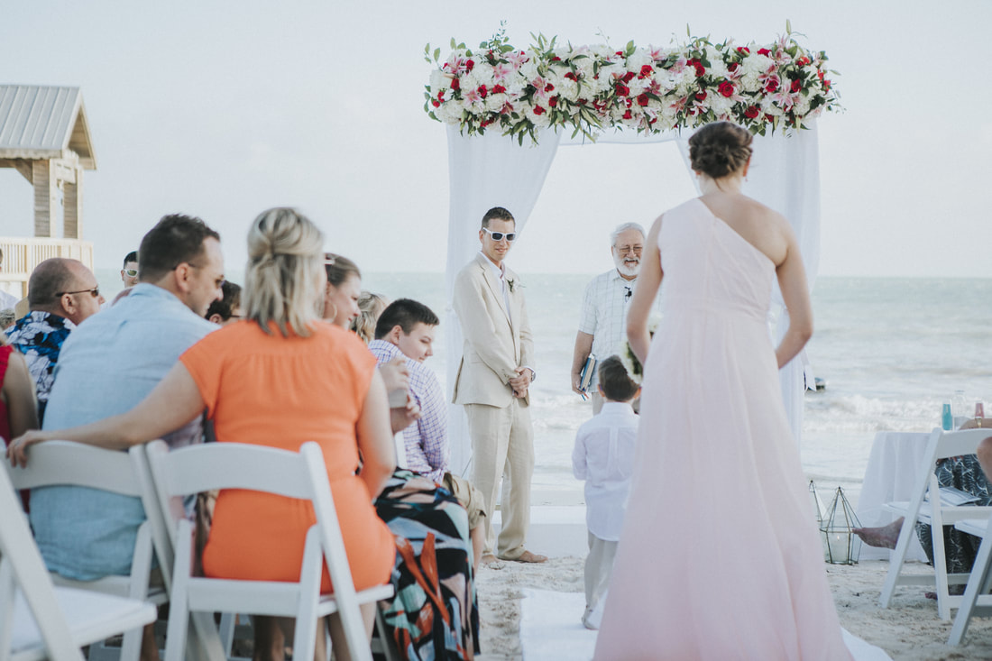 Weddings By Romi, Beach wedding, Key West wedding, Key West wedding photographer, The Reach Resort, Key West wedding photography, Destination wedding, Wedding ceremony