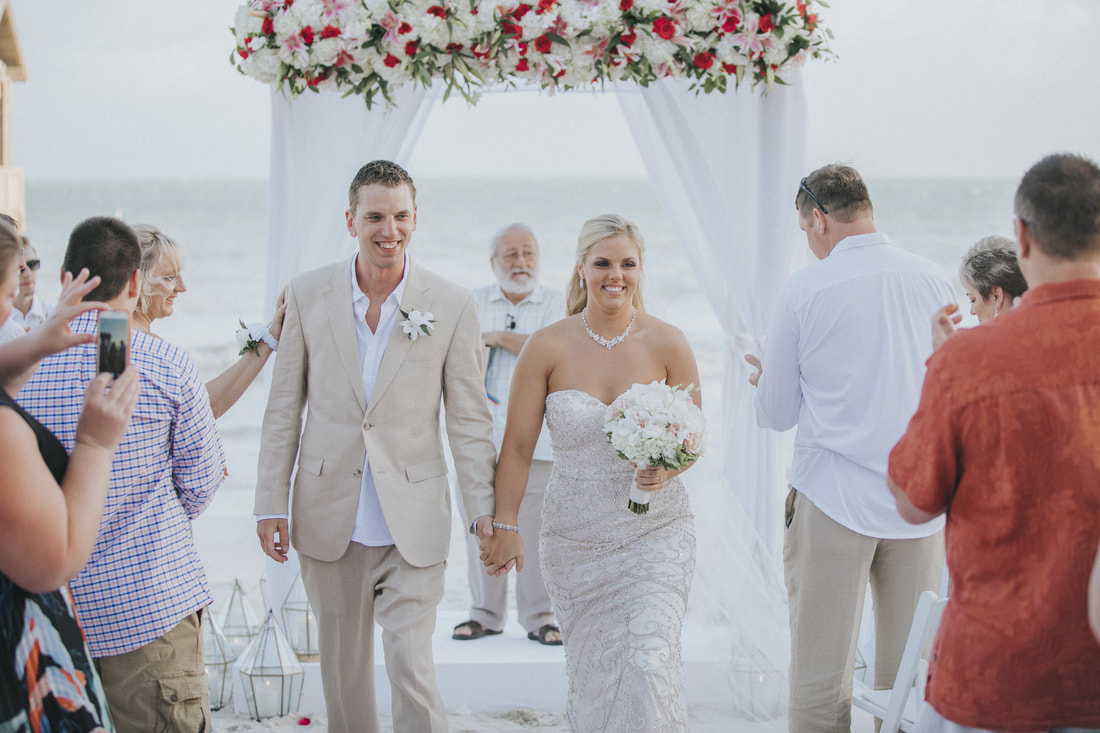 Weddings By Romi, Beach wedding, Key West wedding, Key West wedding photographer, The Reach Resort, Key West wedding photography, Destination wedding, Husband and wife