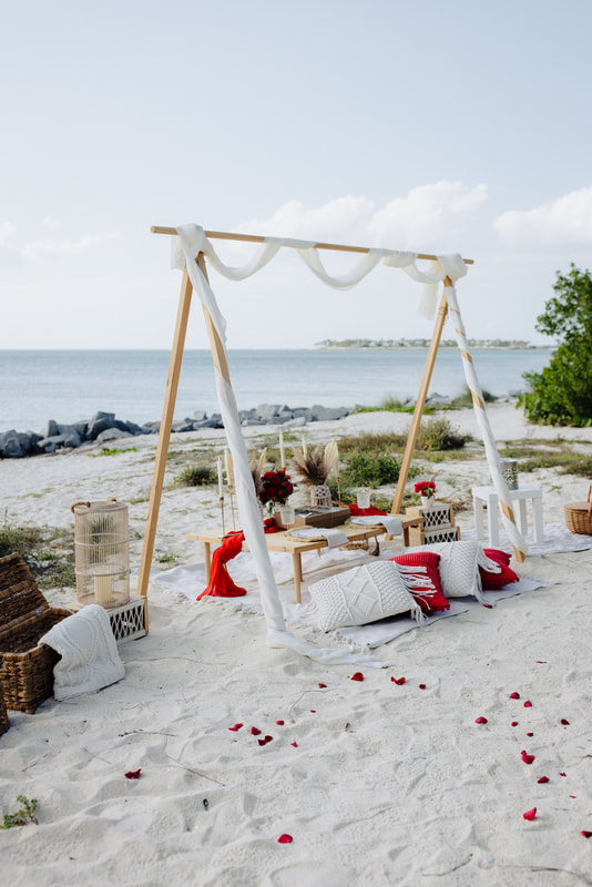 Key West engagement photography picture