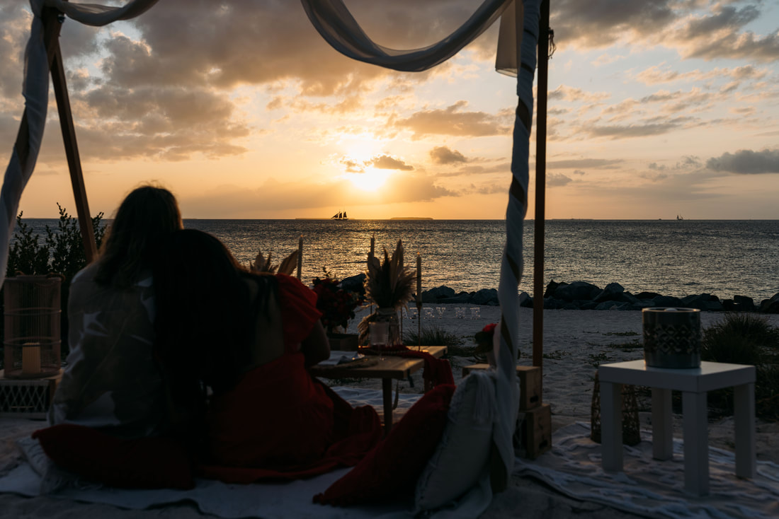 Sunset at Fort Zachary picture