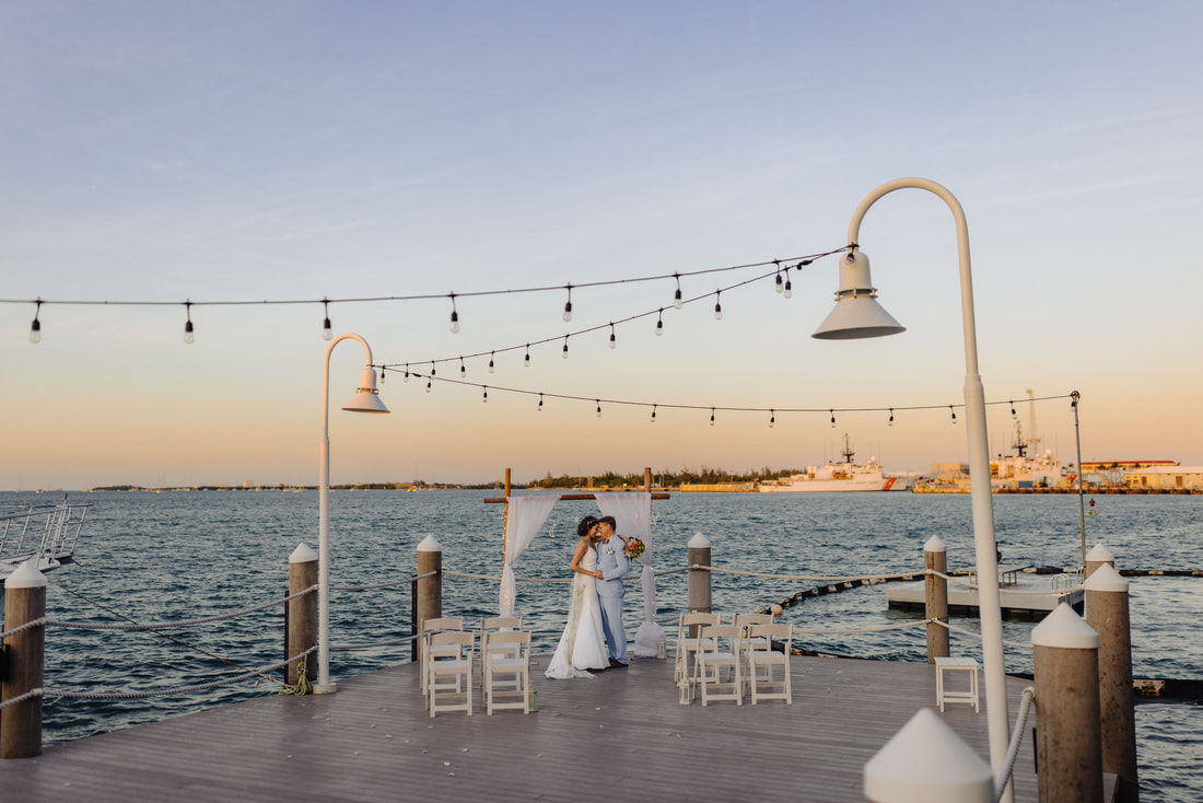 Key West wedding picture