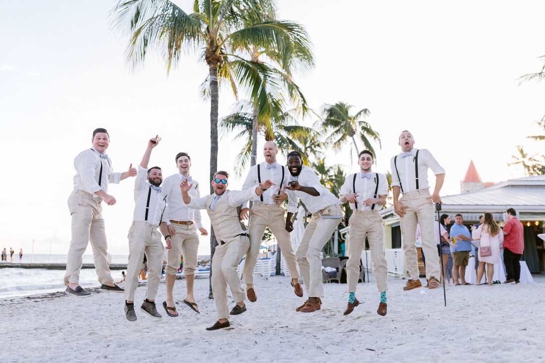 Southernmost Beach Resort wedding, Key West wedding photographer, Key West wedding photography, Key West photographers, Groomsman fun shots