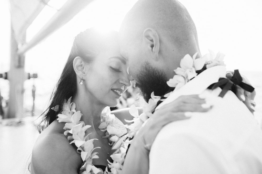 Key west wedding on the boat picture