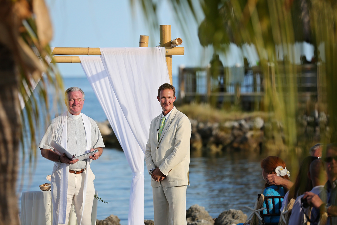 Key West Harbor Wedding, Key West Yacht Club Wedding photo, Beach Wedding, Destination Wedding, Florida keys Wedding Photography, Ceremony Photo, Groom