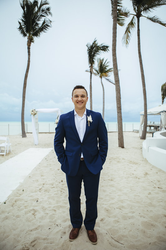 Southernmost Beach Resort Wedding, Beach wedding, Key West wedding, Key West wedding photography, Key West wedding Photographer, Groom