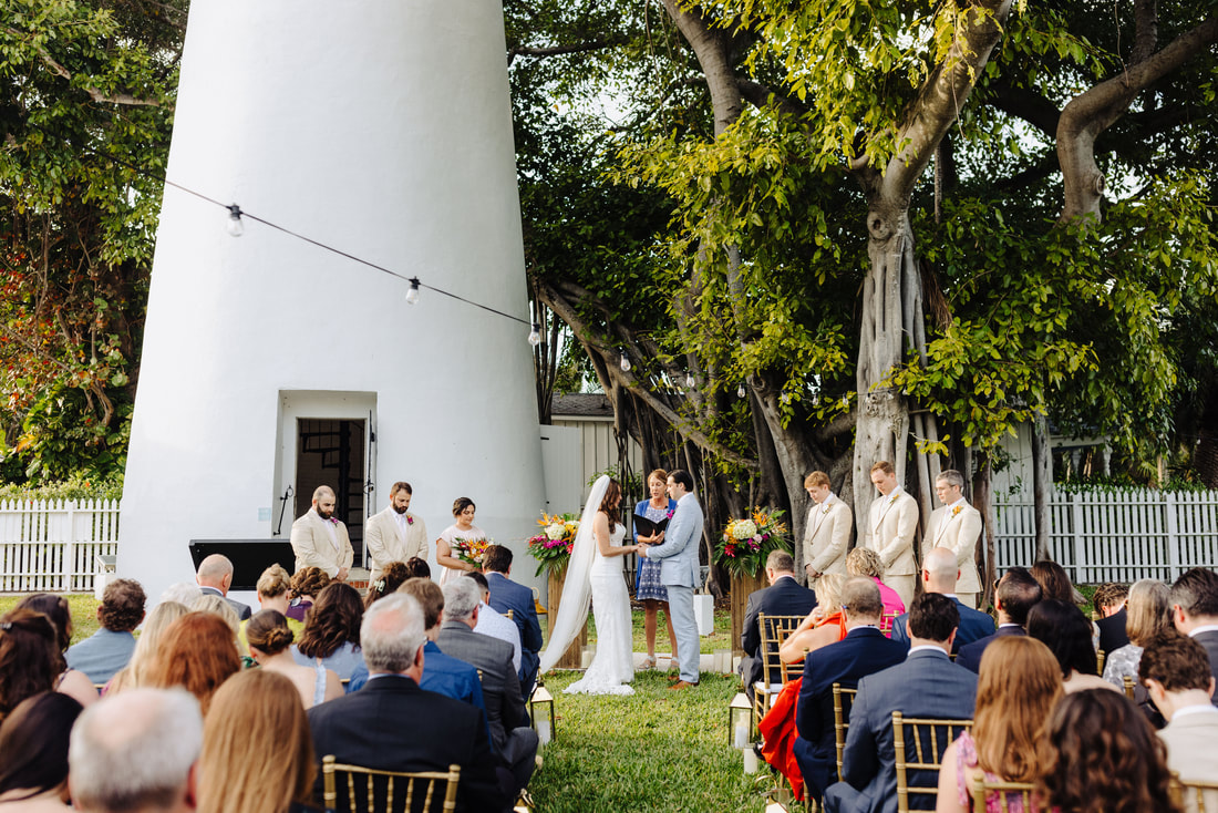 Key West Lighthouse ceremony picture