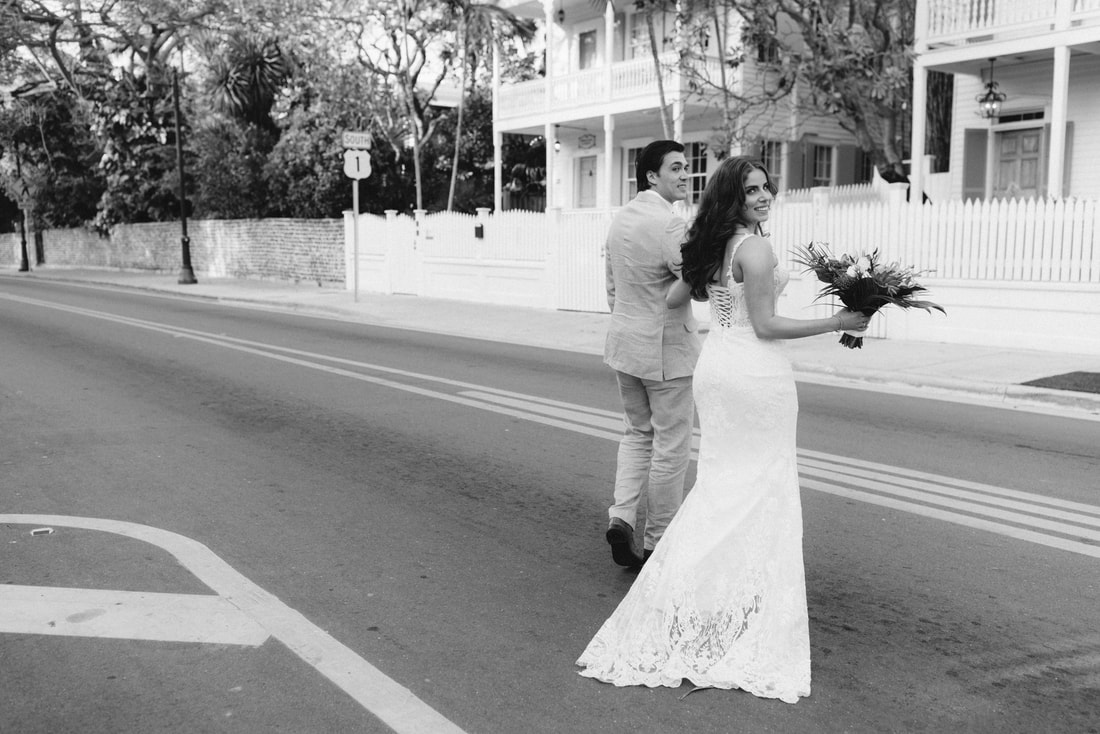 Key West wedding picture