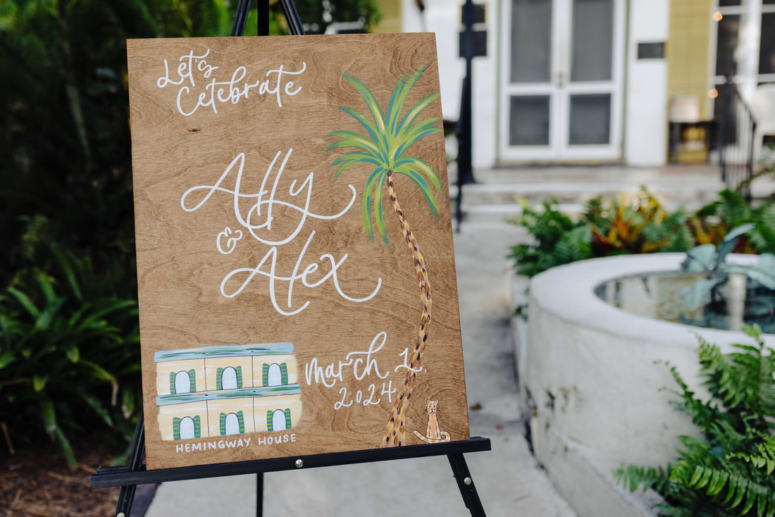 Hemingway Home wedding picture