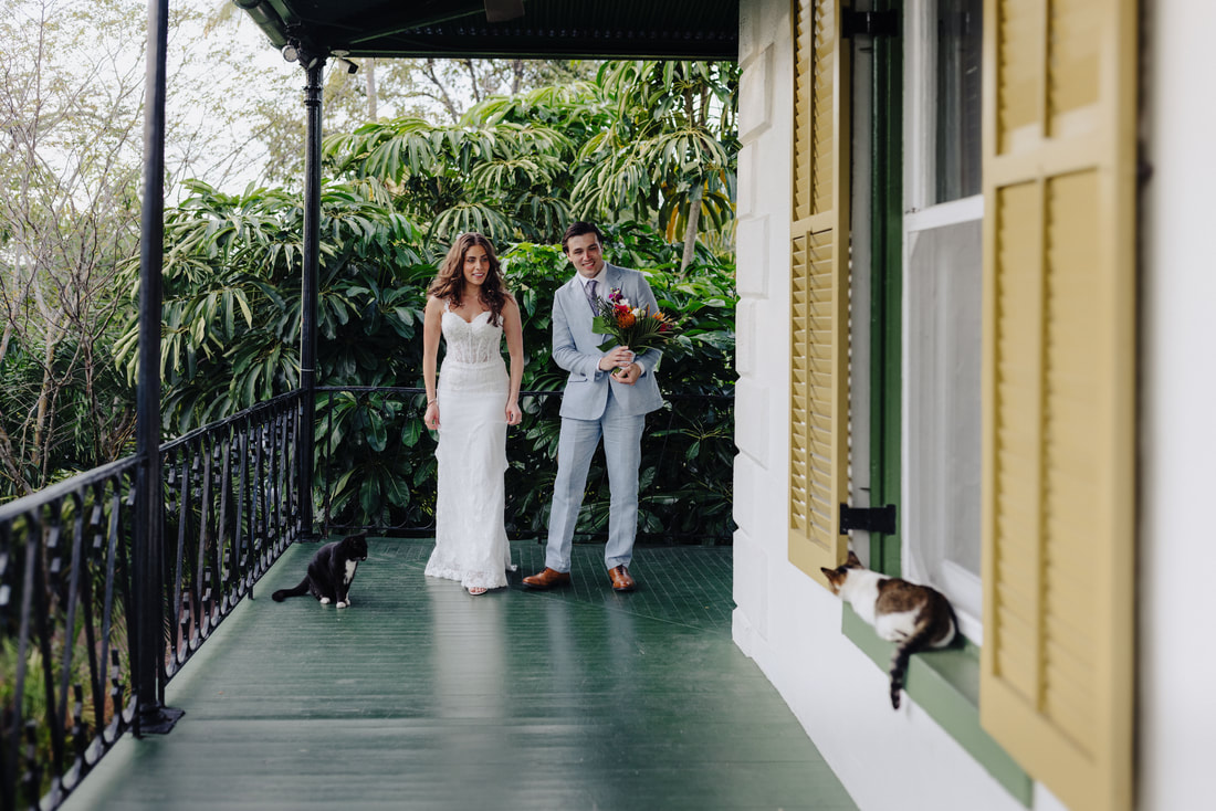 Hemingway House wedding picture