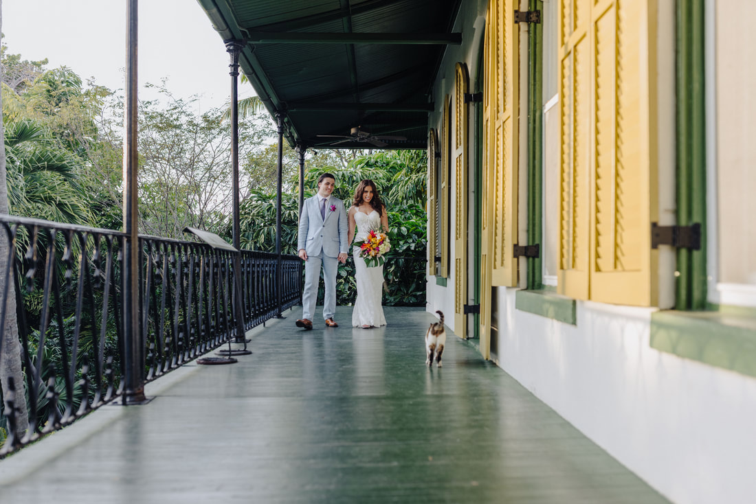 Hemingway Home wedding picture