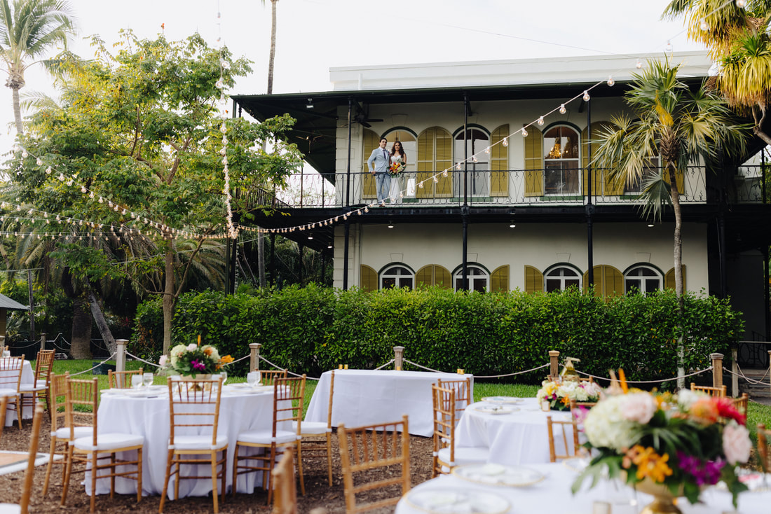 Hemingway Home wedding picture