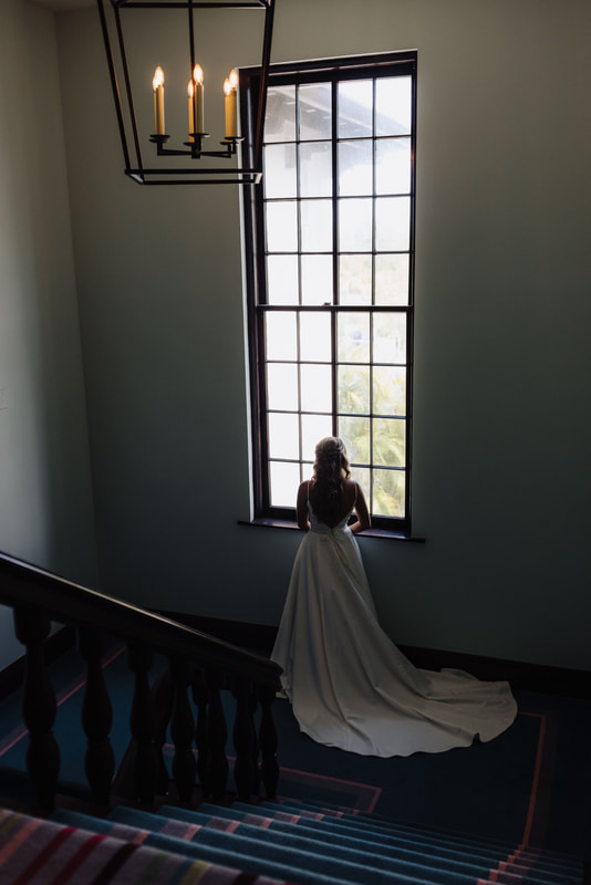 Bridal picture in Casa Marina