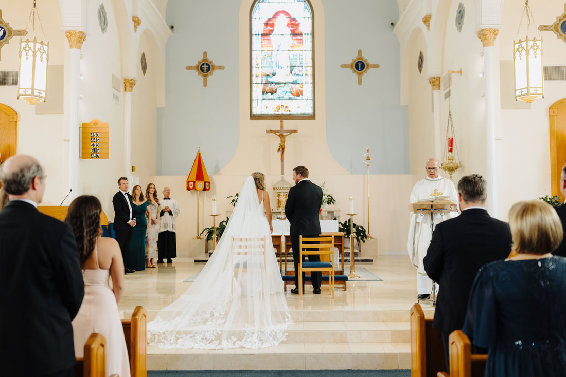 St. Mary's church wedding picture