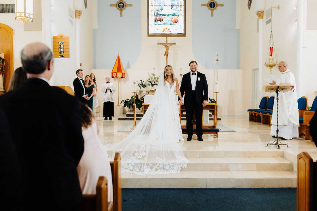 St. Mary's church wedding picture