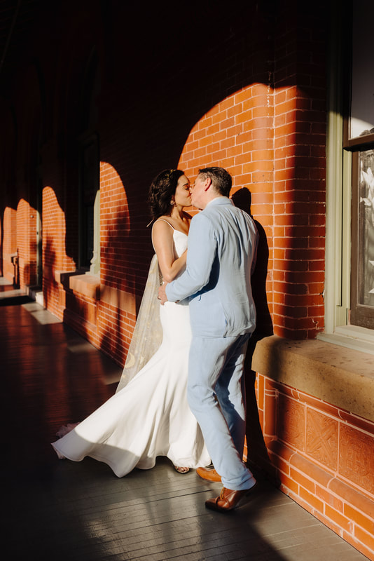 Key West wedding photographer and Audubon House wedding picture