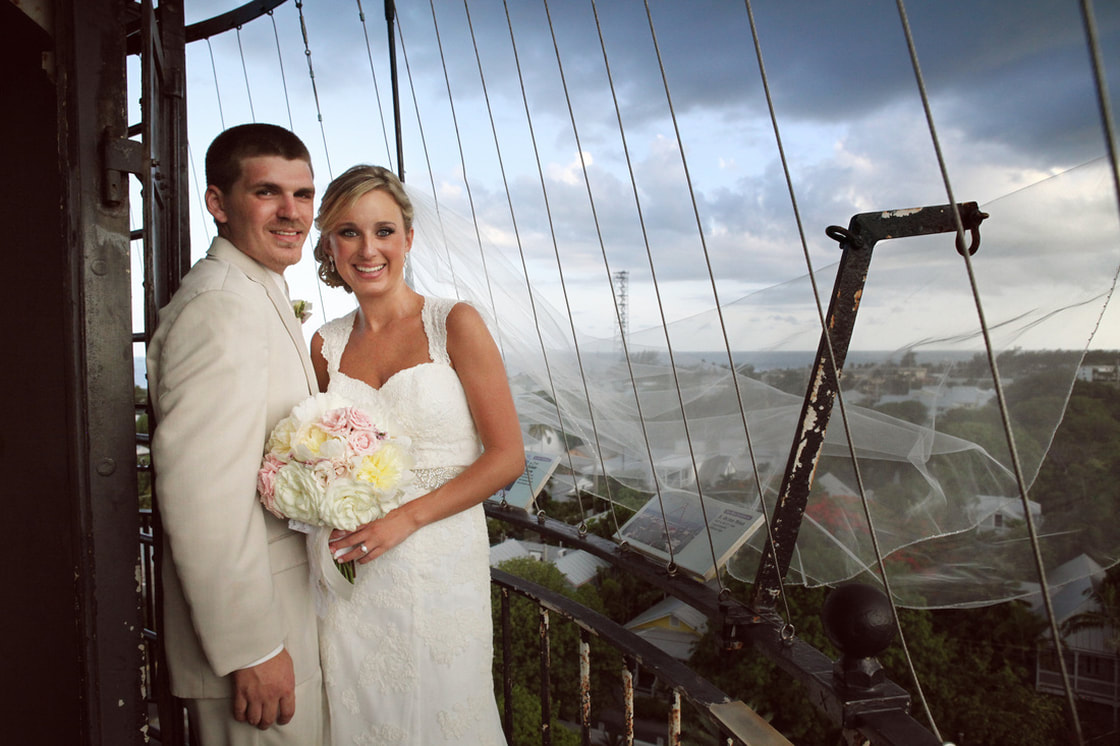 key west lighthouse wedding photos, key west wedding photographers, wedding photographers in key west, key west wedding venues, beautiful key west wedding photos